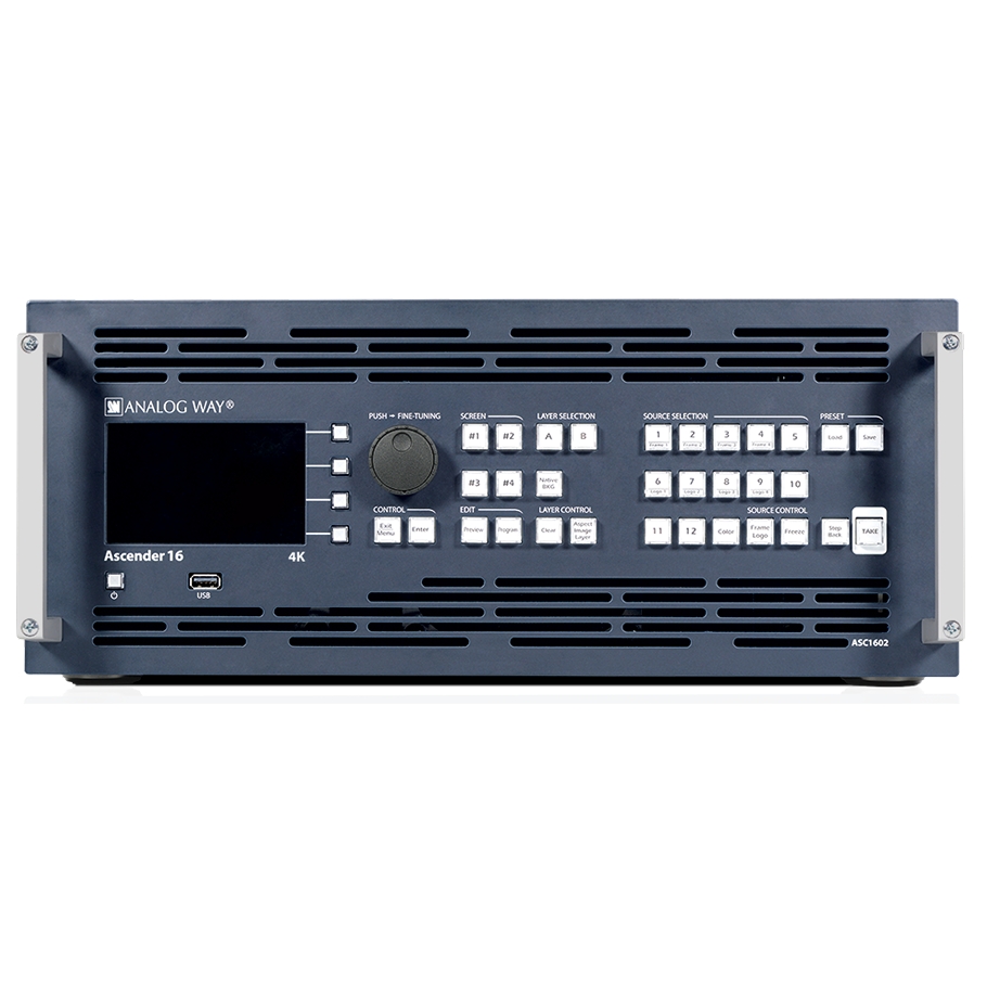 ANALOG WAY QVU4K QuickVU 4K Switcher User Guide, 55 OFF