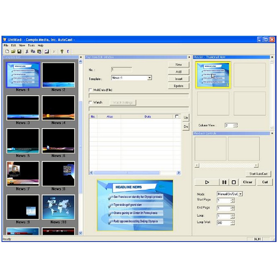 AutoCast, AutoCast 