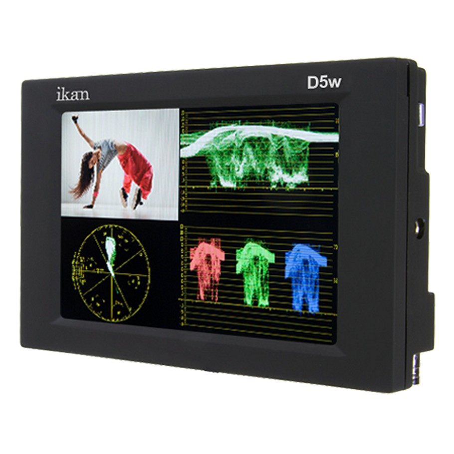 Ikan D5w-DK-P | D5w Field Monitor Deluxe Kit for Panasonic D54 Battery