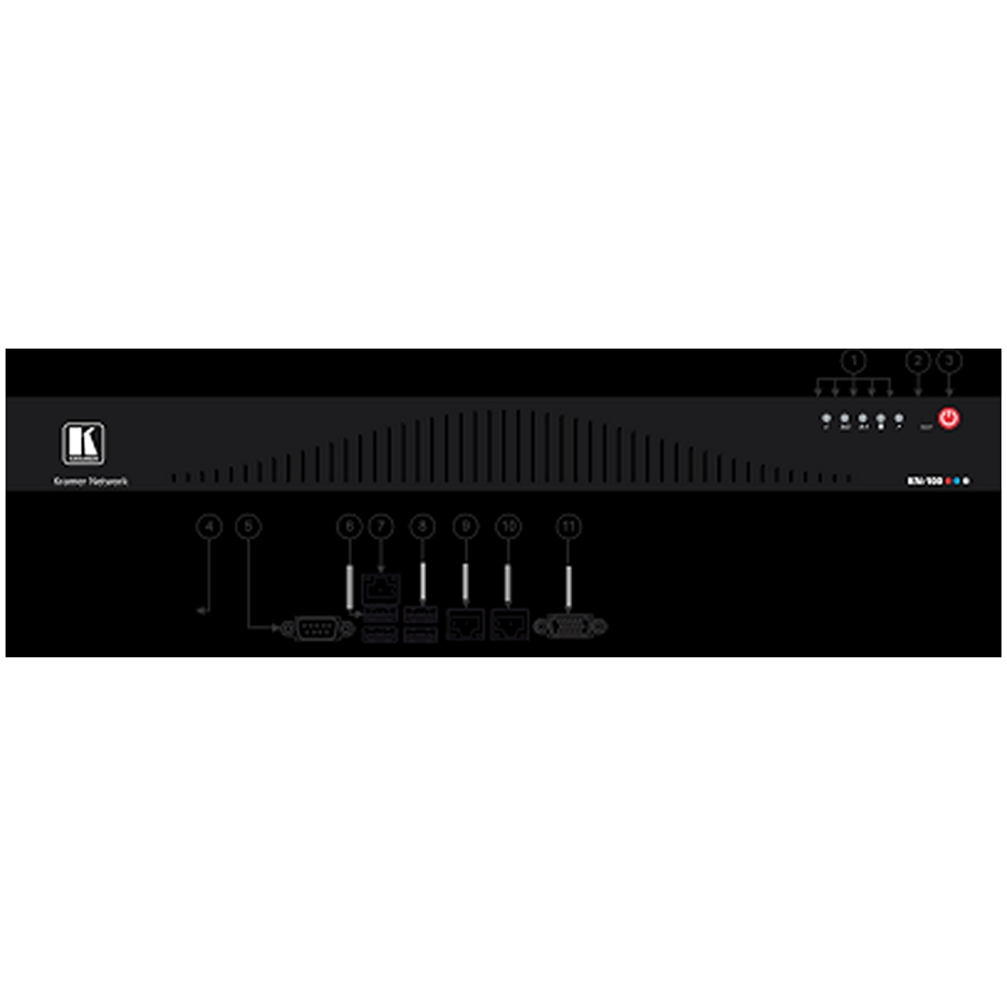 Kramer KN-100 | Kramer Network Powered Server