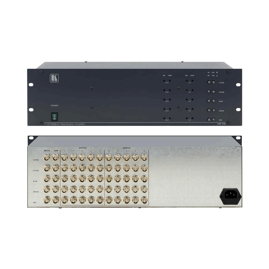 Kramer Prv Kramer VP-10 | 1:10 RGBHV Video Distribution Amplifier