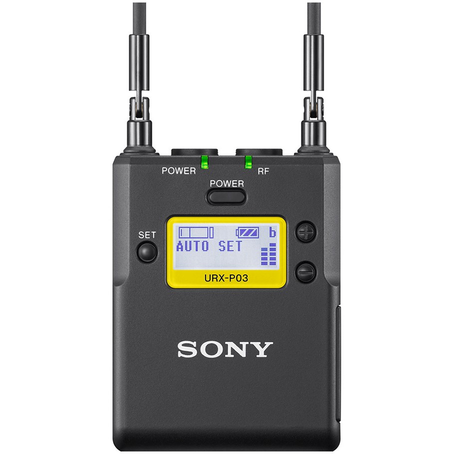 Sony UWPD16/K42 ENG UHFWireless set, UTXB03 belt pack, UTXP03