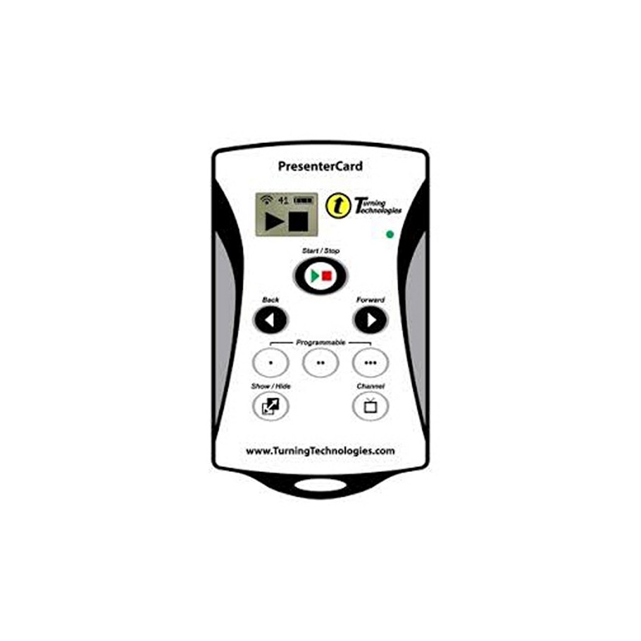 Turning PCRF01 Response Card Presenter RF LCD