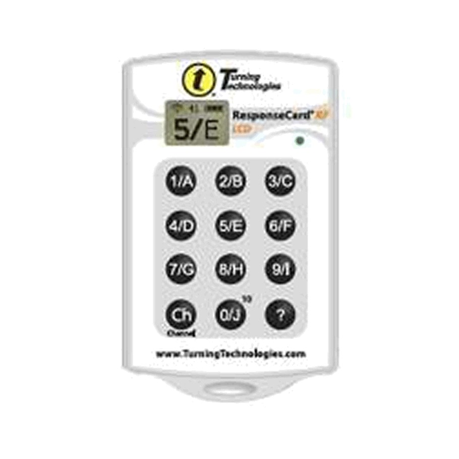 Turning RFC03 RF LCD ResponseCard
