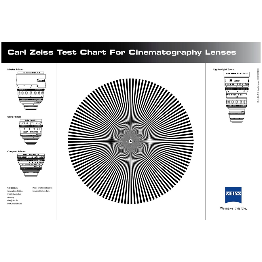 Lens Test Chart Pdf